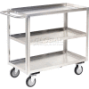 Jamco Stainless Steel Stock Cart w/3 Shelves, 1200 lb. Capacity, 30"L x 18"W x 35"H