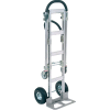 Global Industrial™ Senior Aluminum 2-in-1 Convertible Hand Truck With Pneumatic Wheels