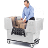 Accès facile de Dandux blanc 18 boisseau plastique Mail & boîte de camion 51166718N-5 s avec Cargo Net