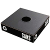 Safco® Public Square® Cans/Glass Round Opening Lid - 2988BL