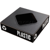 Safco® Public Square® Plastic/Waste Square Opening Lid - 2989BL