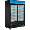 Nexel® Merchandiser Réfrigérateur, 2 portes vitrées, 45 pi³