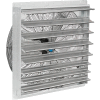 Continental Dynamics® Direct Drive 30" Exhaust Fan w/ Shutter, 2 Speed, 8000 CFM, 1/4HP, 1Phase