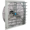 Continental Dynamics® Direct Drive 30" Exhaust Fan w/ Shutter, 1 Speed, 8000CFM, 1/4 HP, 1Phase