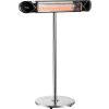 Global Industrial® Infrared Patio Heater w/Remote Control, Free Standing, 1500W, 35-3/8"L