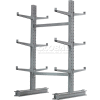 Global Industrial™ Double Sided Cantilever Rack Starter, 2" Lip, 48"Wx45"Dx72"H