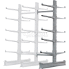 Global Industrial™ Double Side Cantilever Rack Add-On, lèvre 2 », 72"Lx83"Dx120"H