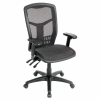 Chaise de travail Interion® Mesh - Mesh Seat - High Back - Black