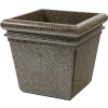 Concrete Stone Tec Outdoor Planter, 19" Square Aspen