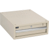 Global Industrial 6"H Stacking Drawer - Tan