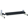 Pro-Line Steel Footrest, 60"W, Black