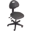 Chaise de ® ergonomique interion avec le milieu du dos, polyuréthane, noir