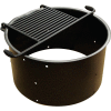 Flip Grate ADA Fire Ring, 31-3/4" Dia. x 17-3/8" H