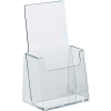 Azar Displays 252012 Countertop Tri-Fold Brochure Holder, 4" x 7.25"
