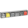 Astuce de quantique sur stockage Bin QTB306 - 6 compartiments gris