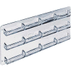 Azar Displays 252223 12-Pocket Wall Mount Business Card Holder, 17.25" x 8.5"