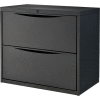 Interion® 2-Drawer Premium Lateral File Cabinet, 30"W x 18"D x 28"H, Black