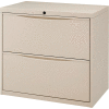 Interion® 30" Premium Lateral File Cabinet 2 Drawer Putty