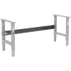 Global Industrial Workbench Steel Stringer For C Channel Adj Leg & Fixed Height, 72"W, Black