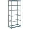 Global Industrial™ Heavy Duty Shelving 36"W x 12"D x 84"H With 6 Shelves - No Deck - Gray