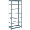 Global Industrial™ Heavy Duty Shelving 36"W x 18"D x 96"H With 7 Shelves - No Deck - Gray