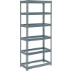 Global Industrial Extra Heavy Duty Shelving 36"W x 18"D x 96"H With 6 Shelves, No Deck, Gray