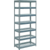 Global Industrial™ Extra Heavy Duty Shelving 36"W x 18"D x 84"H With 7 Shelves, Wire Deck, Gry
