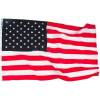 4' x 6' Bulldog® coton U.S. Flag avec bandes cousues & étoiles brodées