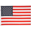 3' x 5' Nyl-Glo Drapeau des États-Unis avec des étoiles brodées - Verrouillage Stitching
