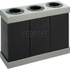 Centre de recyclage 3 en 1 Safco® 9798BL, plastique ondulé