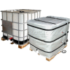 BriskHeat® 42"H Wrap-Around Tote Tank Heater 275 Gallon Tote Tank, 50-160°F, 240V