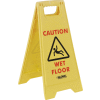 Panneau pour plancher Global Industrial™, 2 côtés - « Caution Wet Floor »