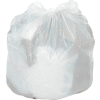 Global Industrial Medium Duty White Trash Bags - 20 to 30 Gal, 0.7 Mil, 200 Bags/Case