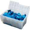ORBIS Flipak® Attached Lid Container FP243 - 26-9/10 x 17-1/10 x 12-3/5, Clear