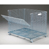 Folding Wire Container GC404836S4 48x40x42-1/2 3000-4000 Lb. Cap. Drop Gate 48"Side