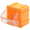 Quantique Tip à emboîtement Bin QTB409 2-1/2 x 2 x 2-3/4 jaune - Qté par paquet : 9