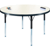 Tableau blanc activité Table 36" cercle de diamètre, réglable en hauteur Standard