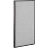 Interion® Bureau cloison panneau, 24-1/4" W x 42" H, gris