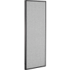 Interion® Bureau cloison panneau, 24-1/4" W x 60" H, gris