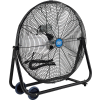 Global Industrial™ ventilateur tilt portable de 24 pouces, 2 vitesses, 7700 CFM, 1/4 HP, monophasé