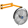 Global Industrial™ 18" Double Arm Loading Dock Fan, 3,000 CFM, 120V