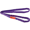 Global Industrial™ Polyester Round Sling, Endless, 4 ft, 2600/2100/5200 Lbs Cap