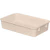 Molded Fiberglass Toteline Nesting Tote 922108 - 9-3/4"L x 6-1/8"W x 2-1/8"H, White