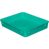 Molded Fiberglass Toteline Nesting Tote 930108 - 12-3/8"L x 9-3/4"W x 2-1/8"H, Green