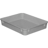 Molded Fiberglass Toteline Nesting Tote 930108 - 12-3/8"L x 9-3/4"W x 2-1/8"H, Gray - Pkg Qty 30
