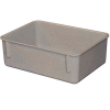 Molded Fiberglass Toteline Nesting Tote 920108 - 11-3/4"L x 8-3/4"W x 4-1/8"H, Gray