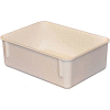 Molded Fiberglass Toteline Nesting Tote 920108 - 11-3/4"L x 8-3/4"W x 4-1/8"H, White