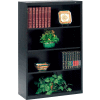Welded Steel Bookcase 52"H - Black