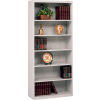 Welded Steel Bookcase 78"H - Light Gray