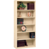 Welded Steel Bookcase 78"H - Putty